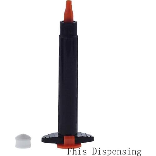 3cc UV Black Adhesive Syringe , Piston, Cap,Pack of 500