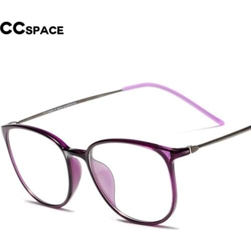 49203 Pure Titanium Glasses Frames Cat Eye Men Women Optical Fashion Computer Glasses