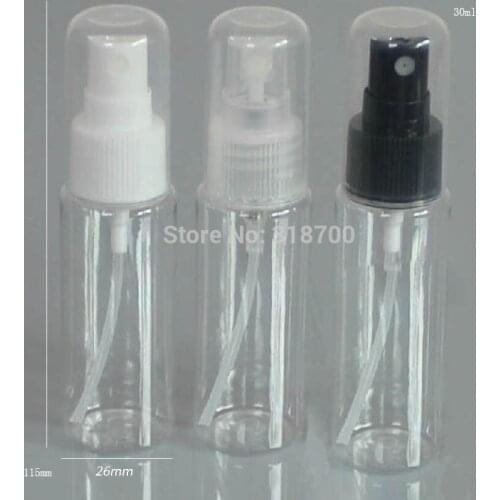 50 x 30ml Clear plastic Fragrance bottle,1oz Empey Plastic Mistspray bottle,cosmetic packaging,cosmetic container