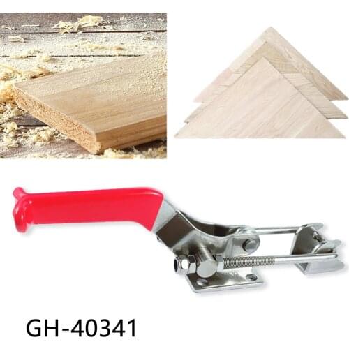 900Kg/1984Lbs Holding Capacity Quick Release Latch Type Toggle Clamp GH-40341Hand New Heavy Duty Tooling Accessory