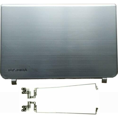 For Toshiba Satellite L50-B L55-B S55T-B LCD Back Cover White+Screen Hinges