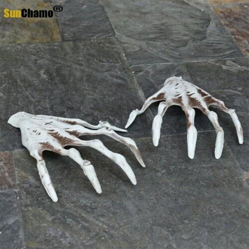 Halloween Witch Hand Skeleton Hand Haunted House Mechanism Secret Room Bar KTV DecorationTrickeryOrnament AccessoriesPlasticHand