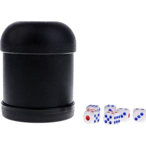 KTV Gambling Casino Game Dice with Cup Dices for Black