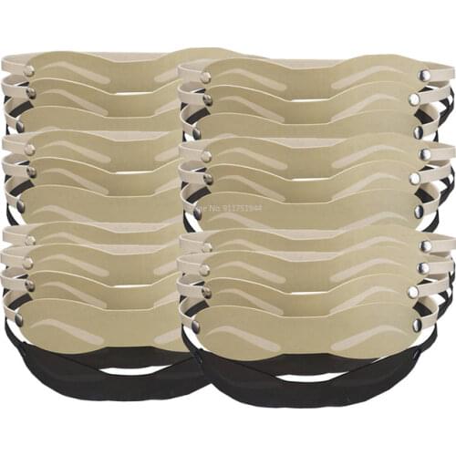 Fake Skin Eyebrow Tattoo Practice Skin Head Permanent Makeup Microblading Practice Skin Latex for Beginners Tattoo Supplies