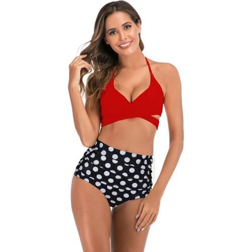 Two-Pieces Women Push-Up Padded Bra Bandage Bikini Set Ladies Swimsuit Swimwear Bathing Suit 2021 Summer Beachwear Biquini