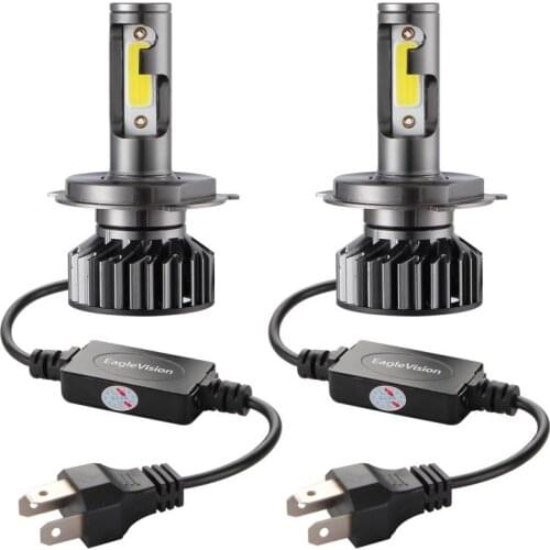 1500W 280000LM Hi-Low Beam Xenon 6000K White Auto Replacement Parts 1 Pair COB H4 9003 HB2 LED Headlight Bulb Kit