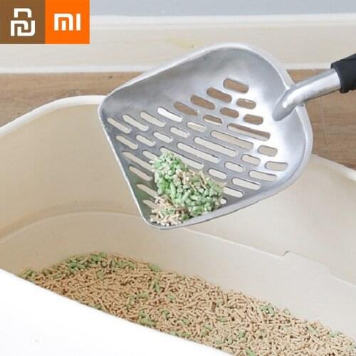 Xiaomi Aluminum Alloy Cat Litter Shovel Kitten Litter Scoop Metal Pooper Pet Sand Shovel Waste Poop Cleaner Cleaning Tool youpin