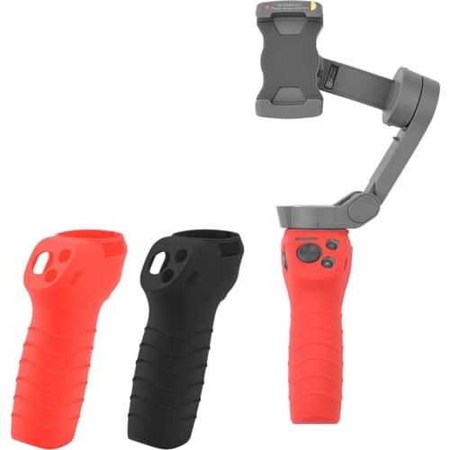 Non-slip Silicone Handle Protective Sleeve Case for DJI OSOM Mobile 3 Stabilizer Gimbal Camera Accessories