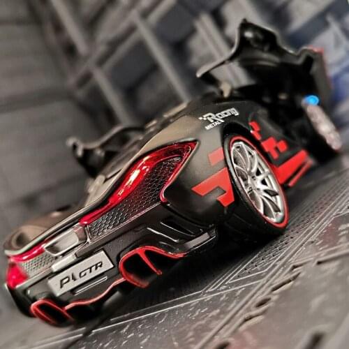 NEW 1:32 McLaren P1 GTR Sports Alloy Car Model Diecasts & Toy Vehicles Metal Car Model Collection High Simulation Kids Toys Gift