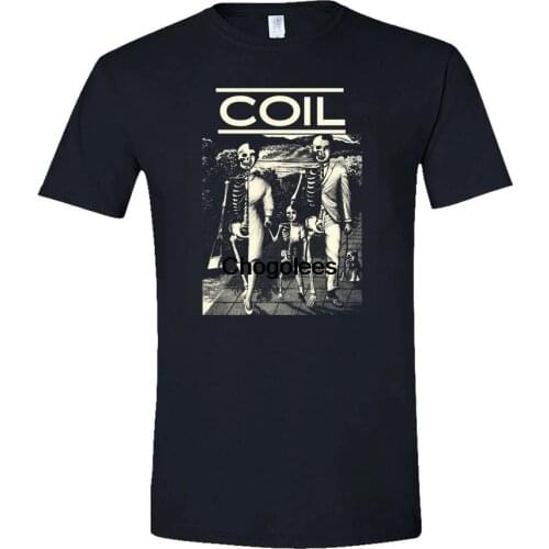COIL Unnatural History Shirt industrial goth band current 93 Einsturzende Neubauten swans Muslimgauze Foetus death in