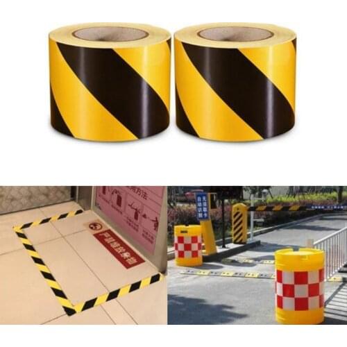 Width 10cm Self-adhesive Reflective Safety Warning Tape Road Traffic Construction Site Reflective tape