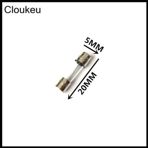 0.5A 5*20 Glass Fuse 250V 0.5a 5x20mm Fast blow fuse 10Pcs