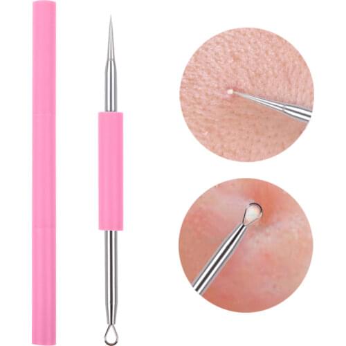1pc Stainless Steel Acne Needle Face Care Blackhead Comedone Acne Removal Blemish Pimple Extractor Skin Care Beauty Tools