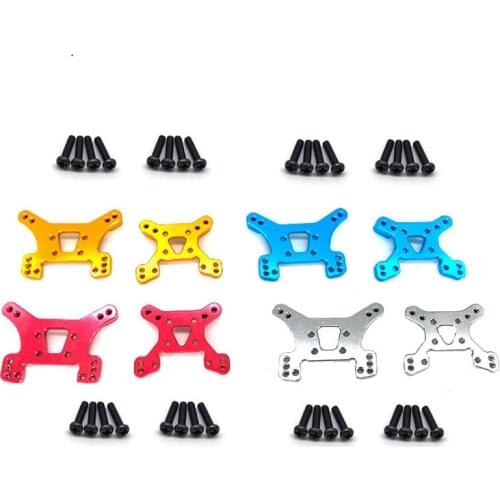 144001 Part Front and Rear Shock Tower Board Set Replacement Accessories Parts for 144001 1/14 4WD RC Car