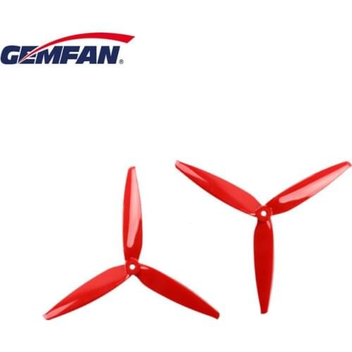 2Pairs 4PCS Gemfan Flash 7040 7 Inch 3-Blade Propeller CW & CCW for RC FPV Racing Drone Spare Parts