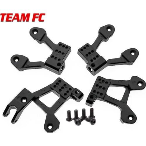 4PCS Aluminum Front & Rear Shock Towers Mount for 1/10 RC Crawler TRX-4 Bronco k5 g500 Defender TRX4 8216 Upgrade Parts