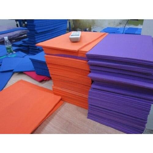 Customized high-density black PE/EVA sponge lined shock absorber