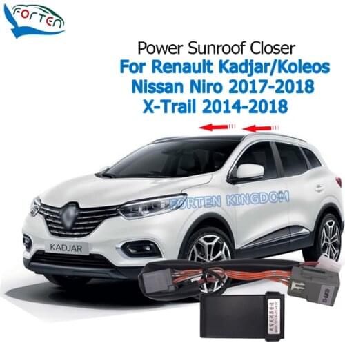 Forten Kingdom Car Auto Power Sunroof Closing Closer For Renault Kadjar / Koleos / Nissan Niro 2017-2018 / X-Trail 2014-2018
