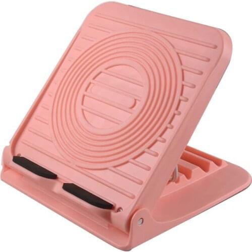 Skinny leg lacing board inclined pedal standing calf stretching lacing artifact folding household yoga fitness equipment