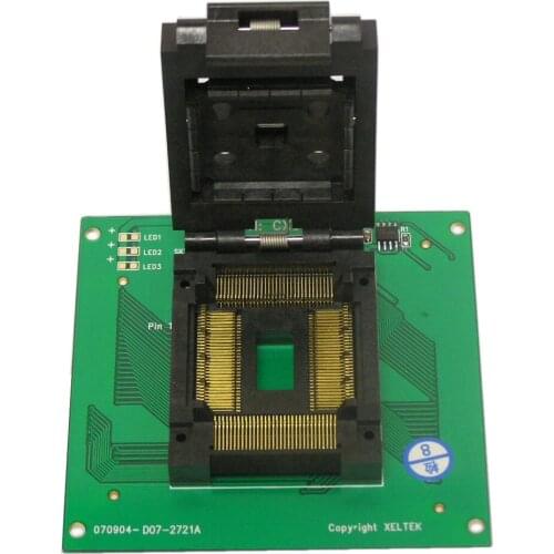 Ecmo.com.cn: Genuine Only - XELTEK QFP128 Socket Adapter DX3033 ***Price is lower, Please consult before pay