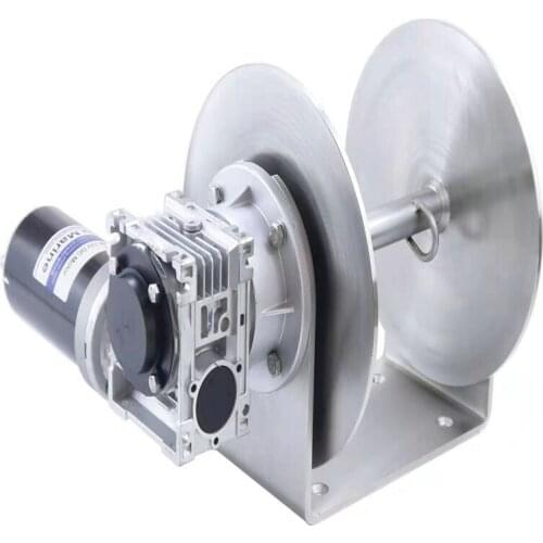 12V 700W 316 Stainless Steel Drum Anchor Winch Marine Fishing Boat Yacht M1