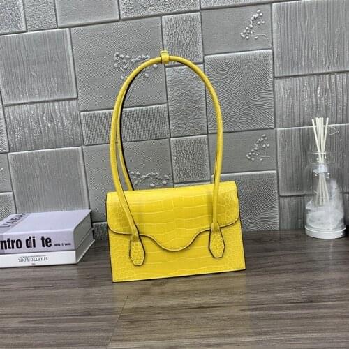 Flap Ladies Shoulder Fashion Bag Women Designer Brand Pu Leather Handbag Stone Pattern Tote Bags Office Lady Packing Bag Colors