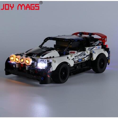 JOY MAGS Led Light Kit For 42109 Technic Series App-Controlled Top Gear Rally Car