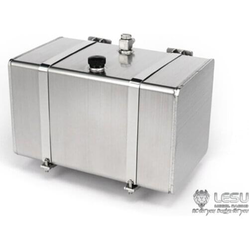 LESU 1/14 78*50*50MM Metal Hydraulic Tank For DIY RC Tractor Truck Model Tamiya TH02587-SMT5