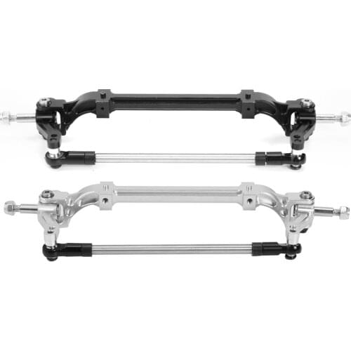 RC Car Model Metal Front Axle with Steering Link 1:14 Professional Accessories Spare Parts for Crawler Car Tamiya Tractor Truck