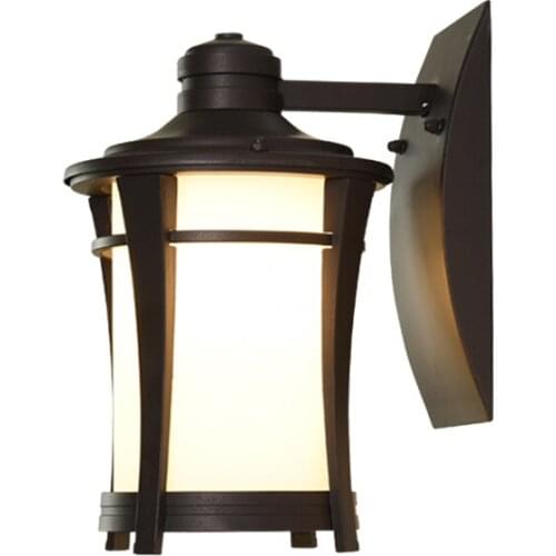 Oriental wine bottle wall lamp, 2 colors, E27 bulb holder, 4 columns lamp frame Frosted glass shade warm or white light