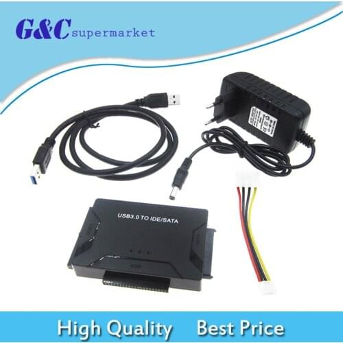 USB 3.0 to 2.5" 3.5" 5.25" inch IDE SATA Hard Drive HDD SDD Converter Adapter PC