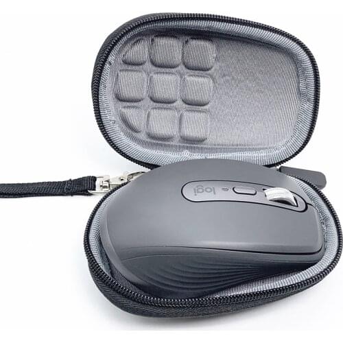 Portable Hard EVA Travel Case for Logitech MX Anywhere 3 Waterproof Dustproof Moistureproof Mice Bag for Logitech MX Anywhere 3