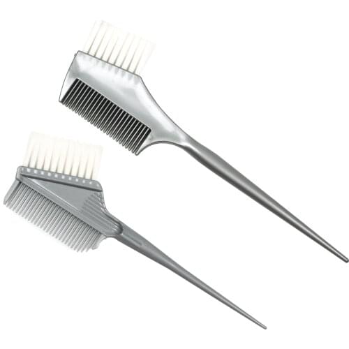 Pro salon tools Plastic Hair Dye Coloring Brushes Comb Barber Salon Tint Hairdressing Styling Tools Hair Color Combs With Brush