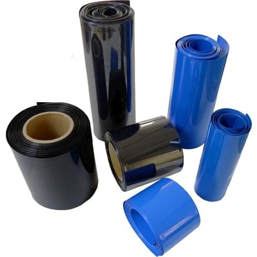 PVC 1 kilogram blue , black PVC heat shrinkable tube Battery pack PVC Heat Shrinkable tubing Heat Shrinkable