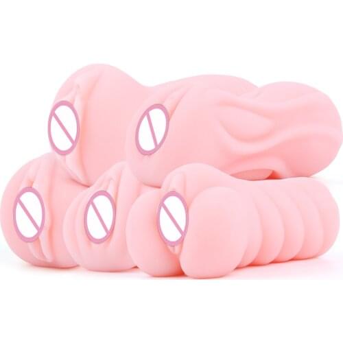 Realistic Vagina Anal Male Masturbator Silicone Soft Tight Pussy Erotic Adult Toys Sex Toys For Men Masturbatings machine