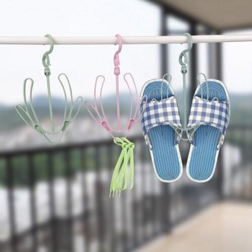 Shoes Hanger Boots Stand Household Laundary Tool Multi-Functional Shoes Storage Organizer Drying Rack Plastic Shoes Rack