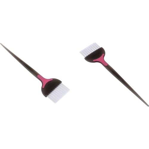 2x Pro Hair Dye Coloring Brush Tint Barber Brushes For Salon Hair Care