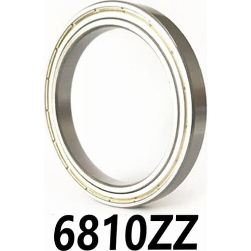 3pcs/lot 6810ZZ Deep Groove Ball Thin-wall Bearings 6810-ZZ 6810ZZ 50*65*7mm 50*65*7 High Quality