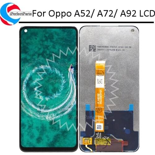 6.5"For OPPO A52 A92 LCD CPH2061 CPH2059 CPH2069 PADM00 Display +Touch Screen Digitizer Panel Assembly For OPPO A72 LCD CPH2067