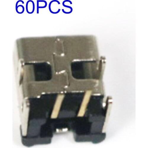 60PCS Power Jack Port Charging Socket Dock Replacement For Nintendo DSi NDSi XL