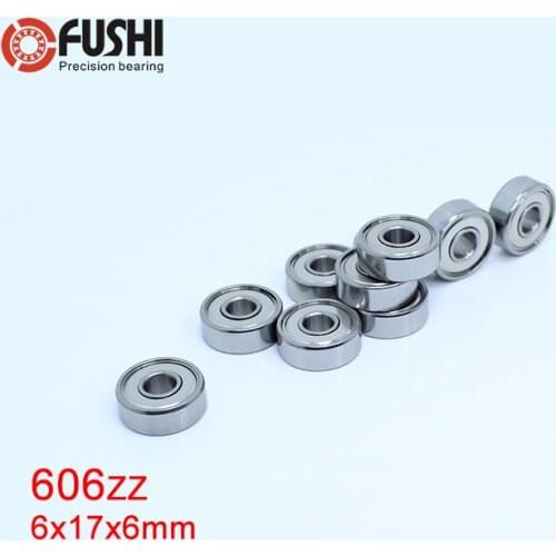 606ZZ ABEC-5 (100PCS) 6x17x6MM Miniature Ball Bearings 606ZZ EMQ Z3V3