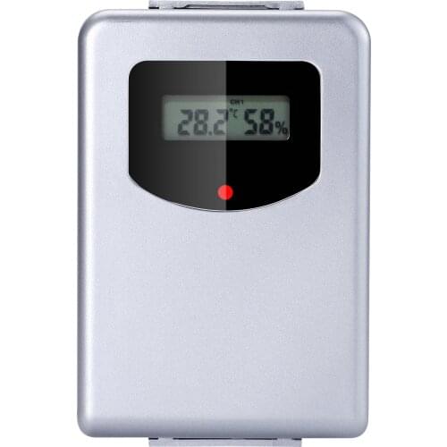 Wireless Digital Thermometer Hygrometer Humidity Sensor Weather Station with Forecast Temperature Home Desktop Weather Station