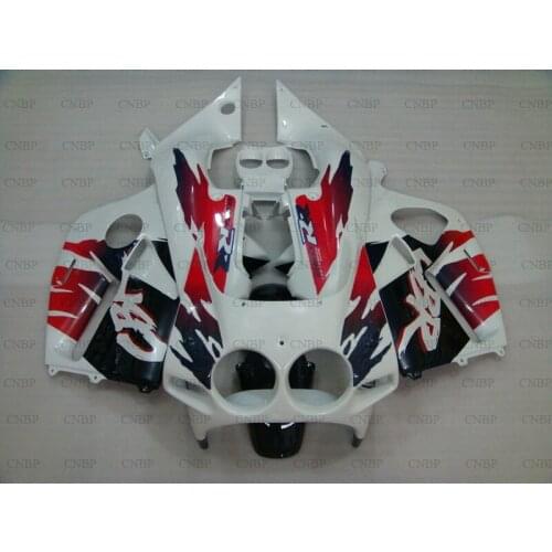 CBR 250 RR 1988 - 1989 MC19 Abs Fairing for Honda Cbr250rr 1988 Plastic Fairings CBR 250 RR 88 Black White Bodywork