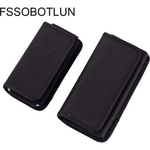 FSSOBOTLUN,For Ulefone Mix 2 Horizontal Holster 5.5",Nylon Pouch With Hook Belt Loop Cover For Ulefone Power 2/Mix/Gemini Pro