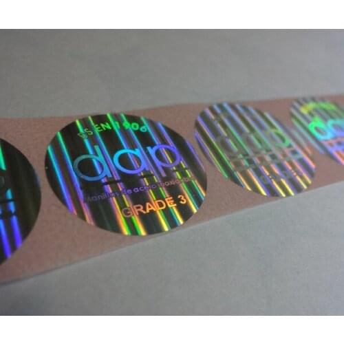 Custom laser stickers ,free design ,void if removed