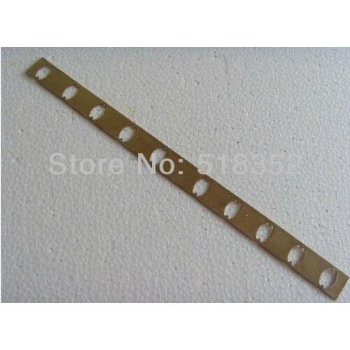 L370mmx W21mm Wire EDM Spacer/ Spacing Block Used with 12mm Pin Rollers for Changguang/ Zhenwei Wire EDM Machines Spare Parts
