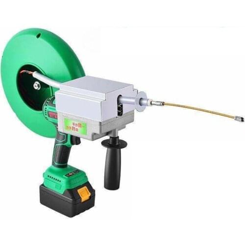 40m/min Threading Machine, Automatic Plumbers Dark Wire Guide 3000W Electric Steel Wire Drawing Equipment And Machine