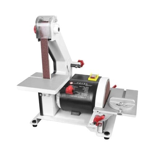 LIVTER Table type polishing machine round disc belt grinder woodworking sanding and polishing machine