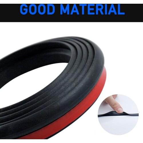 Car Hood Universal Sealing Strip, Rubber Sealing Strip Decorative Edge, Waterproof and Noise-proof Auto Parts