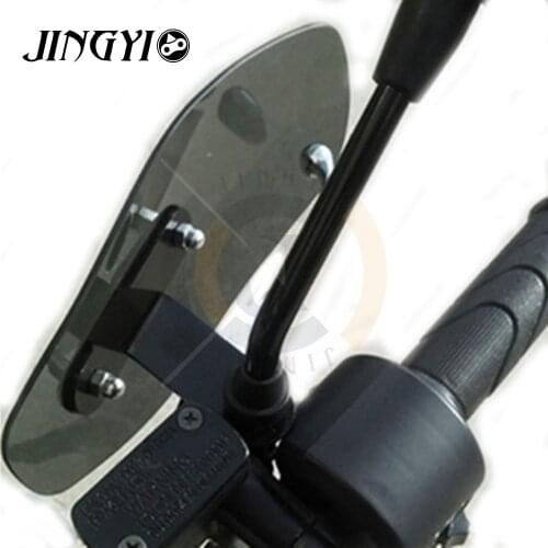 Moto Windscreen For bmw f800r minibike zx6r 2008 tdm 900 minibike Universial Motorcycle Windshield Deflector Cafe